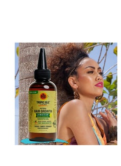 Tropic Isle Living Tropic Isle Living Hair Gro Growth Oil 4oz | Organic Jamaican Black Castor Oil with Almond, Avocado & Jojoba Oils | Promotes Hair Growth | Prevents Breakage, Hair Loss, Shedding  - Image 5