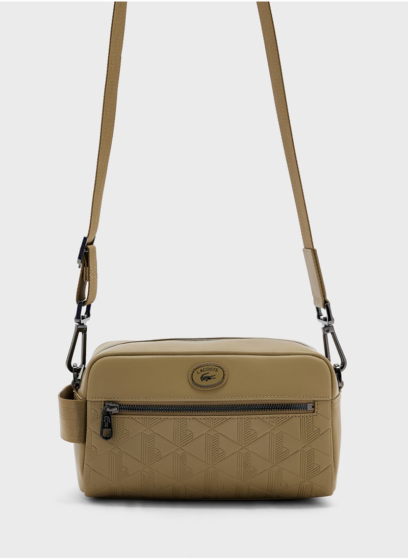 LACOSTE - Logo Crossbody Bag - Image 1