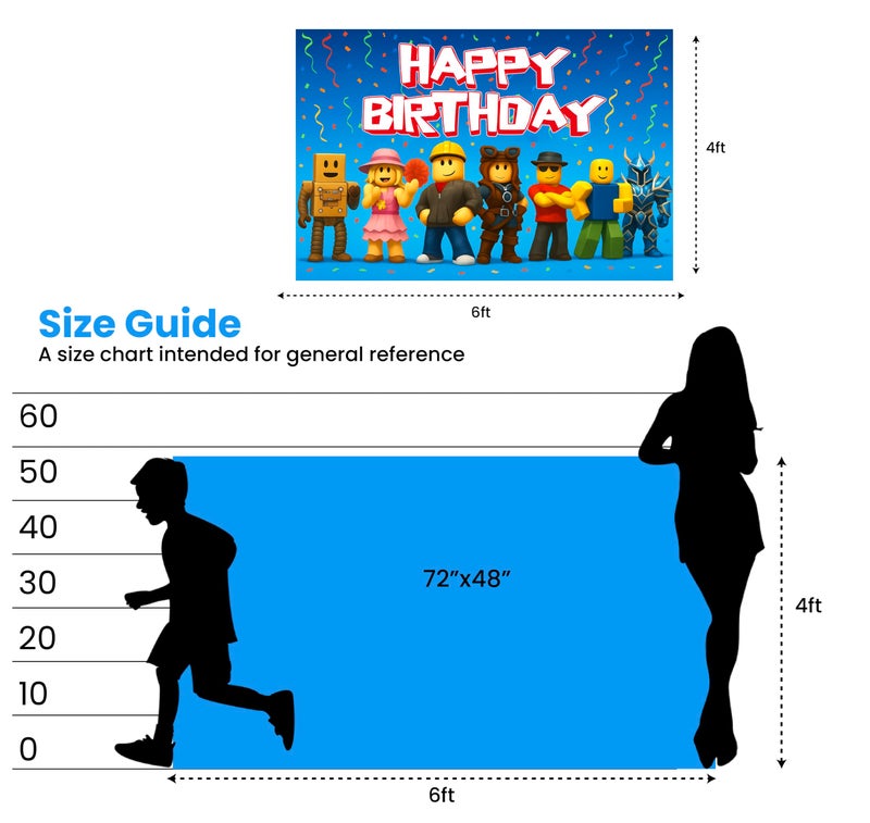 IndoTribe Video Game Birthday Decorations Happy Birthday Banner for Boys 6x4ft Pixel Backdrop Villager Gaming Birthday Party Decorations Video Game Backdrop for Kids Miner Boys Birthday Party Decorations - Image 5