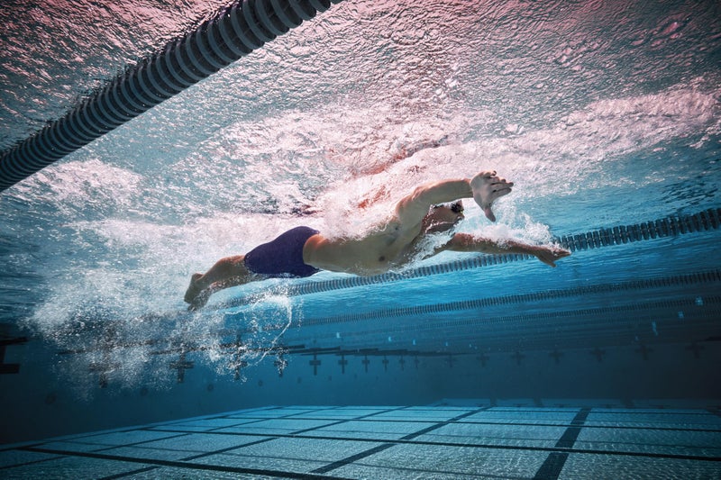 TYR Men's Standard Durafast One Jammer Swimsuit, Navy, 30 - Image 2