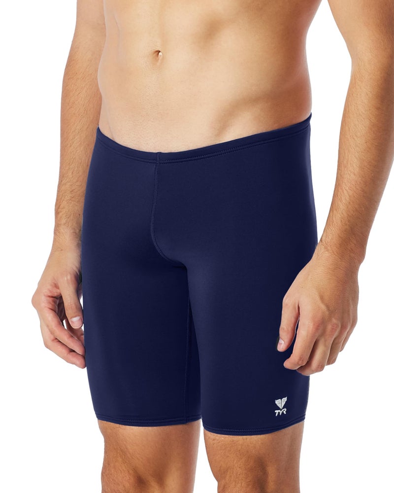 TYR Men's Standard Durafast One Jammer Swimsuit, Navy, 30 - Image 5