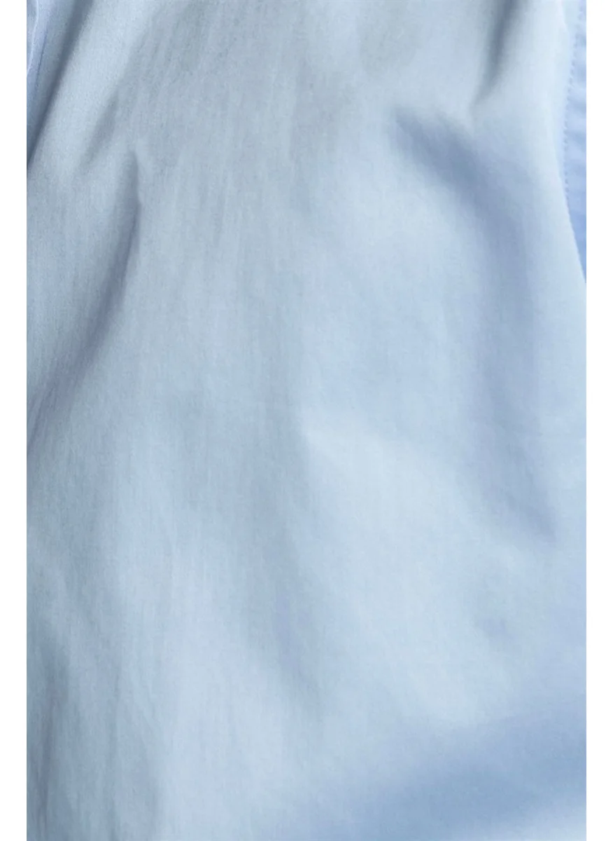 Tudors Slim Fit 100% Cotton Satin Premium Men's Shirt