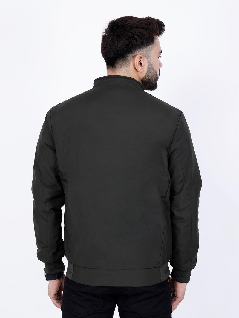Dollar Dolllar Jackets for Men Stylish latest Casual Zipper Bomber Winter Jacket Full Sleeve Water Resistant Jacket for Men Non Reversible - Image 5