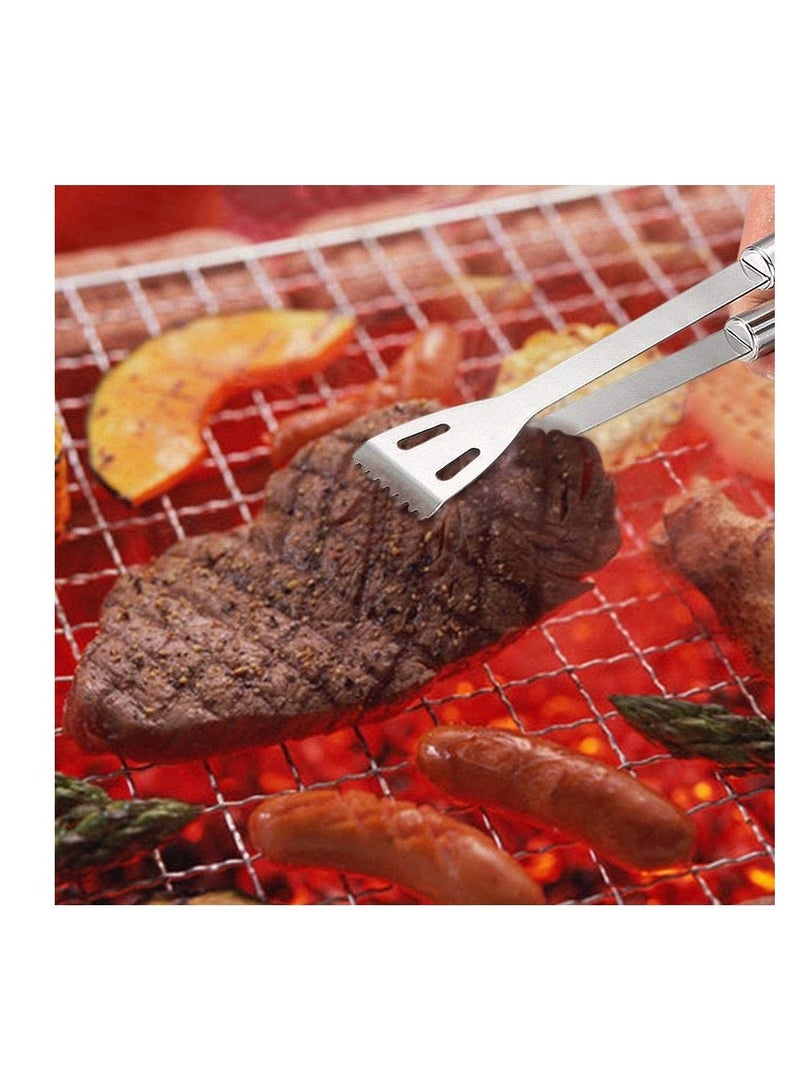 بلومنغ تايم 5 قطع محمولة من الفولاذ المقاوم للصدأ أواني الشواء مع حقيبة فضية - Image 3