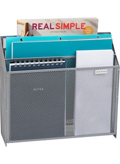 Wafist3 Sil Mesh File Holder 3 Tier Vertical Mount Hanging Office Wall Folder Organization Silver 3 Comp - pzsku/Z526DE8FD78AF5F6E4B34Z/45/_/1740917251/34959dc4-9eea-45b4-a9ab-092b8f346bfb