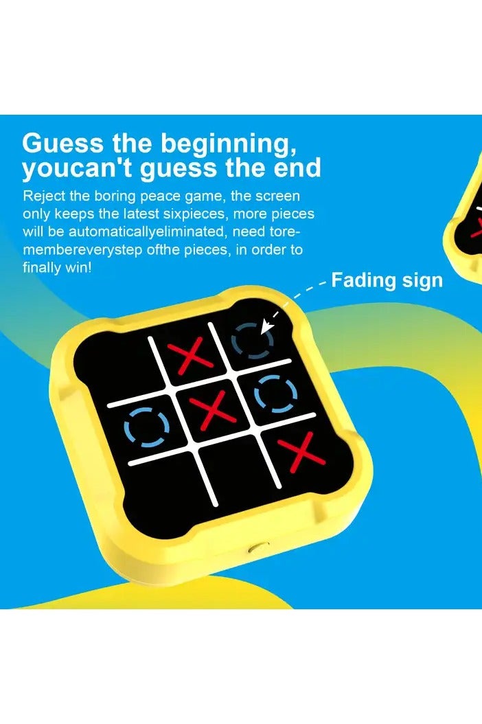 Tic-Tac-Toe Game Electronic Trouble Board Games Set Portable Indoor Party Gifts Puzzle Toy for Children - Image 3