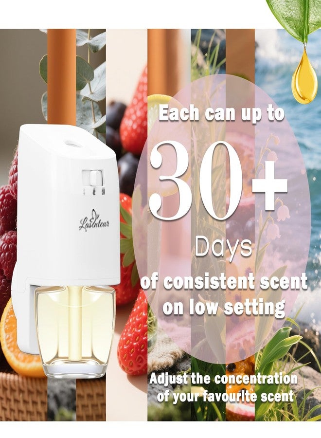 DERDUFT Plug In Air Freshener Refills, 8 Count, 5.28 Fl Oz with Notes of Fresh Floral, Fruity, Fougère Aromatic, Woody, Summer Scented Refills, Compatible with Air Wick & Glade - Image 4