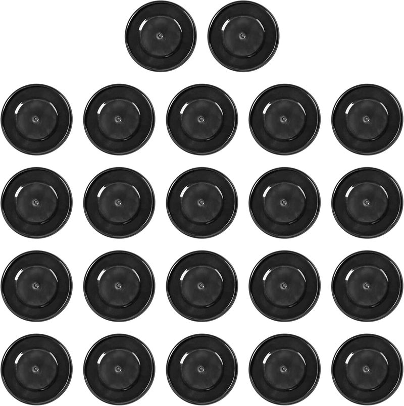 Levenger Circa Discs Binder Rings for Discbound Notebooks System, 22 Pack, Black, 2-Inch - Image 1