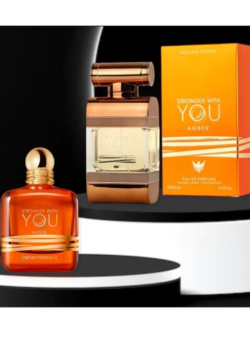 Amber Stronger With You Amber Perfume Alternative - 100ml - Image 3