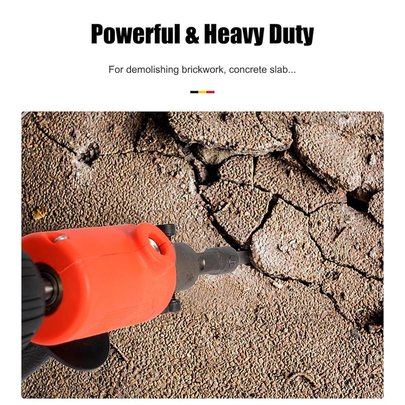 Hetkrishi Handheld Electric Drill Conversion Tool Drill Converter to Electric Hammer Modified Drills Attachment for Concrete Breaker - Image 5