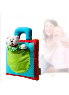 Generic Cubs Three-dimensional Cloth Book Baby Baby Bedtime Parent-child Interactive Story Book Enlightenment Pre-school Education Cloth Book Toy-Color:English Butterfly Book  - Image 5