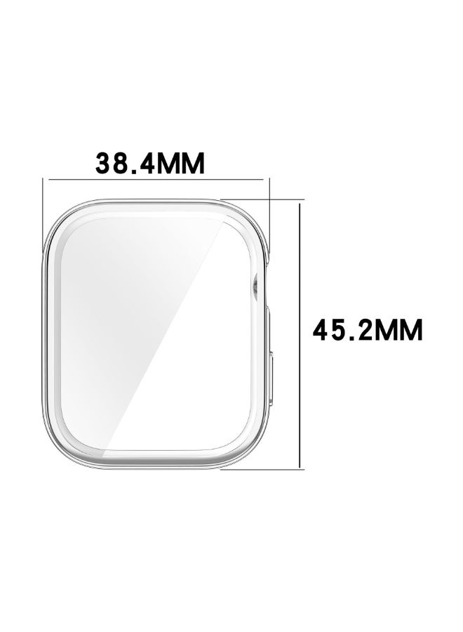 Huawei Watch Fit 3 Case, Soft TPU Plated Bumper All-Around Slim Protective Cover Accessories for Huawei Watch Fit 3 (Black) - Image 3