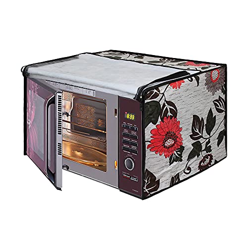 Lithara Printed Waterproof Microwave Oven Cover for Panasonic NN-CD674MFDG 27L | Sams21 (Multicolor) - Image 1