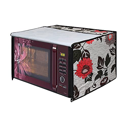 Lithara Printed Waterproof Microwave Oven Cover for Panasonic NN-CD674MFDG 27L | Sams21 (Multicolor) - Image 2