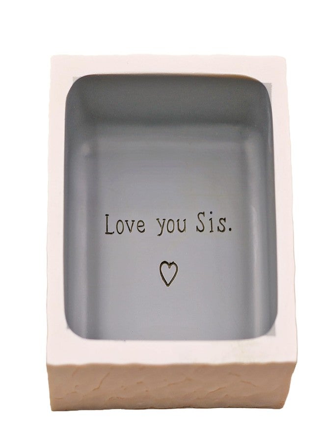AcowSpt Birthday Gifts for Women, Sister Gifts, Friendship Gift, Best Friend Gift, Valentines Day Gifts for Sister, Sculpted Hand-Painted Keepsake Box - Image 4