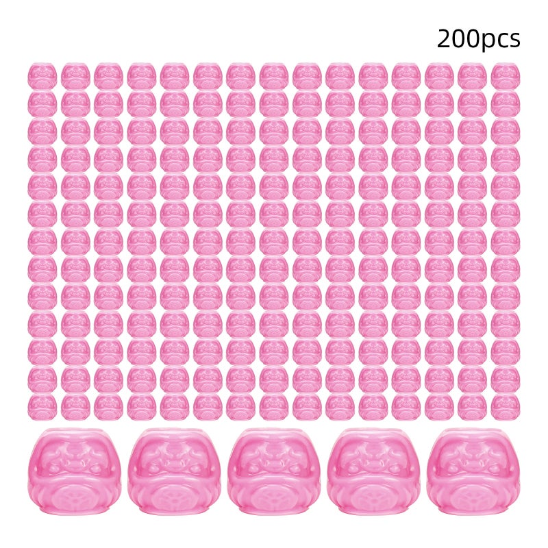 Ink Caps Cups - 200pcs Mixed Tattoo Caps Cups With Base Pigment Cups Tattoo ink Microblading Makeup Tattooing Supplies - Image 1