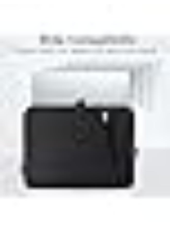 JETech Laptop Sleeve for 13-14Inch MacBook Air/Pro (M5/M4/M3/M2/M1) 2020-2025, 13-13.6 Inch Notebook, Waterproof Shock Resistant Bag Case with Accessory Pocket (Black) - Image 2