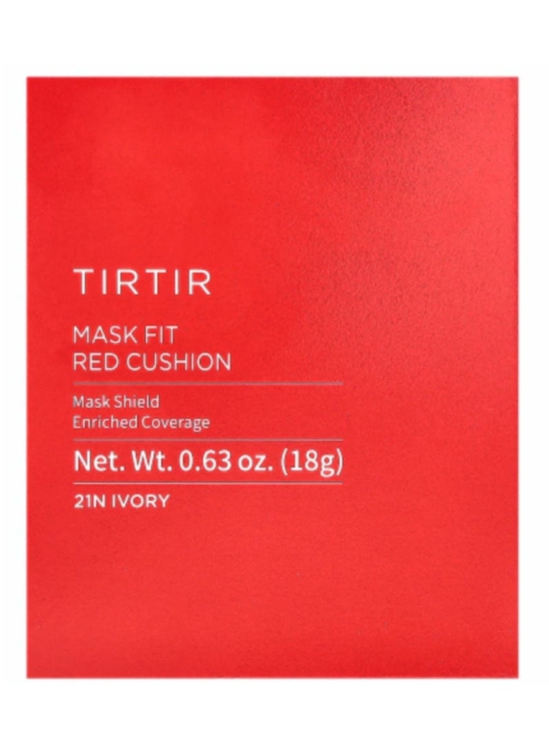 TIRTIR TIRTIR, Mask Fit Red Cushion, 21N, IVORY(18 g) - Image 4