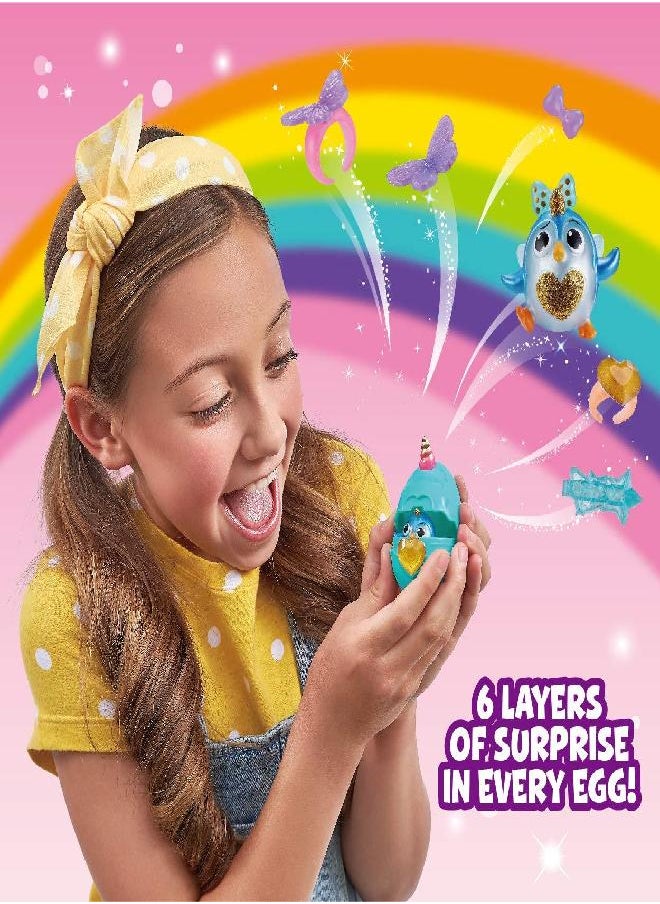 Rainbocorns Rainbocorns - Itzy Glitzy Surprise Series 1 - 8 Pack, Teal (9220)  - Image 2
