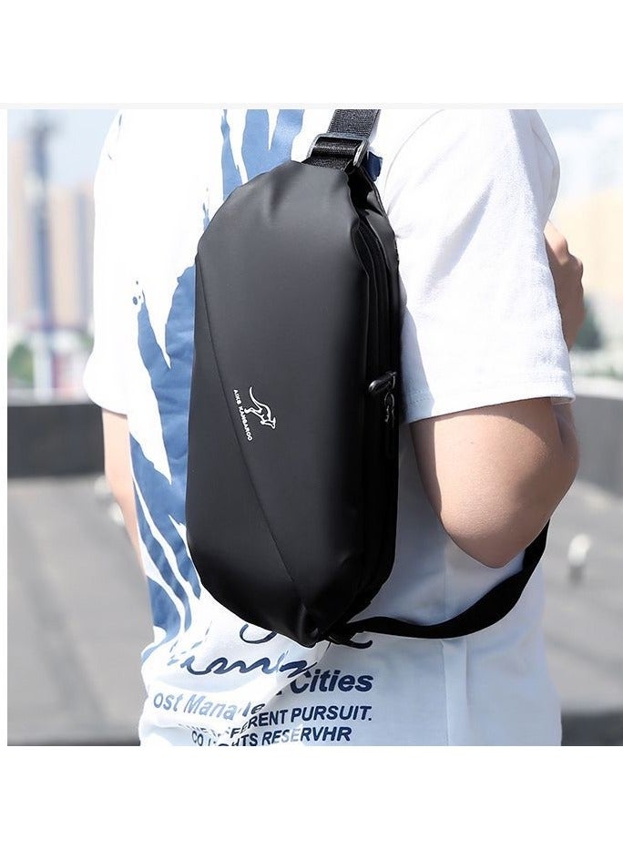 REBENUO Multifunctional bag, easy to carry, for travel, high quality, work wings, keeping papers and phone, uses, adjustable shoulder strap, gray model 9600 - Image 4