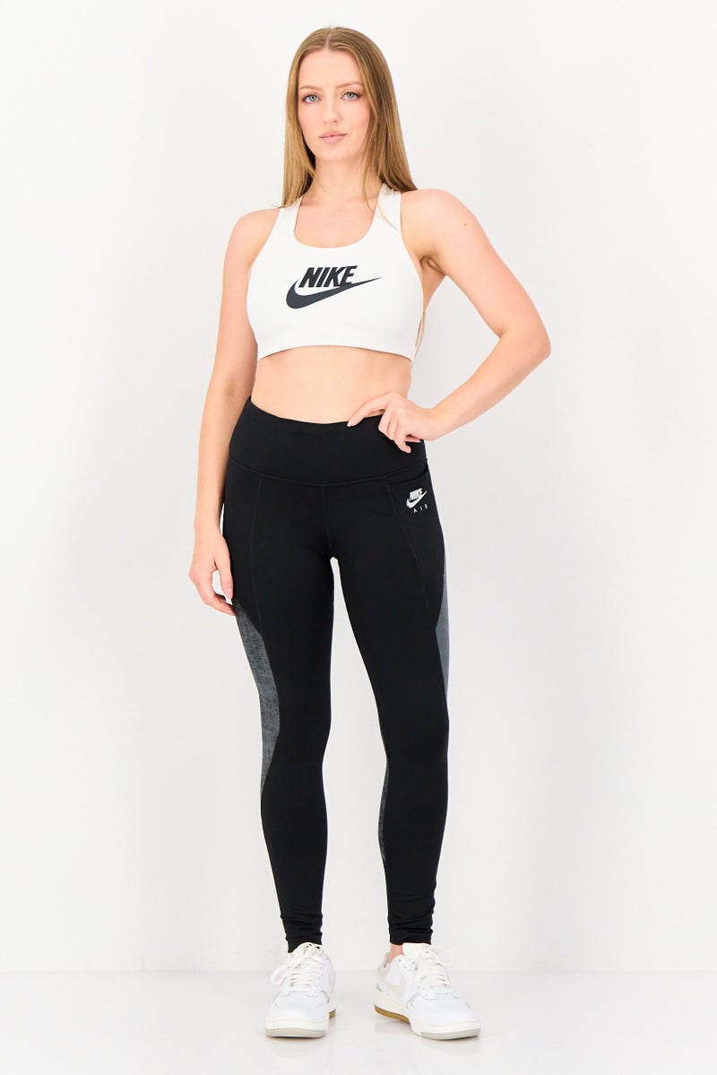 Nike Women Sportswear Fit Drawstring Training Leggings, Black - Image 2