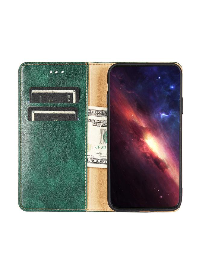 S-TOP Case For Blackview A55 Pro Pure Color Magnetic Leather Phone Case - Image 5