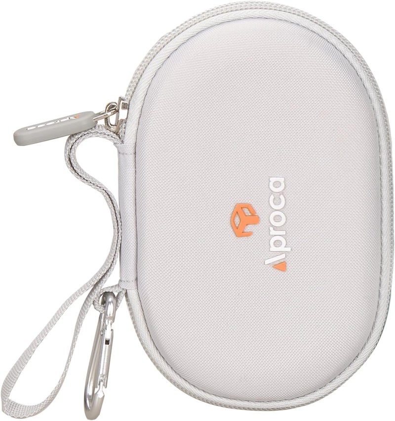 Aproca حافظة تخزين صلبة محمولة رمادية من Aproca لفأرة Logitech G502 X Plus Lightspeed اللاسلكية البصرية - Image 3