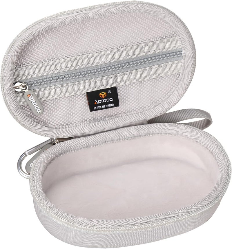 Aproca حافظة تخزين صلبة محمولة رمادية من Aproca لفأرة Logitech G502 X Plus Lightspeed اللاسلكية البصرية - Image 2