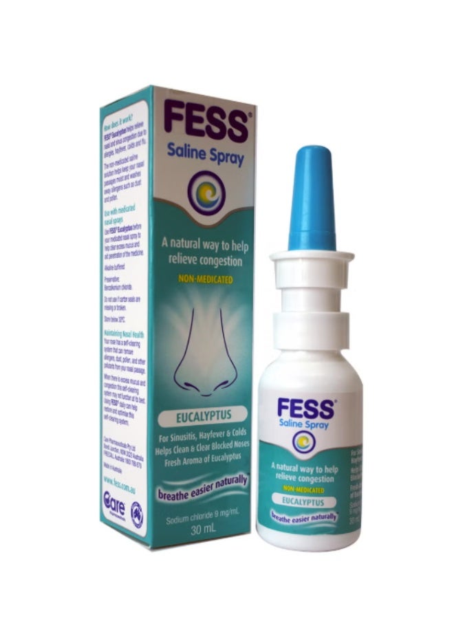 Eucalyptus Saline Nasal Spray-30Ml