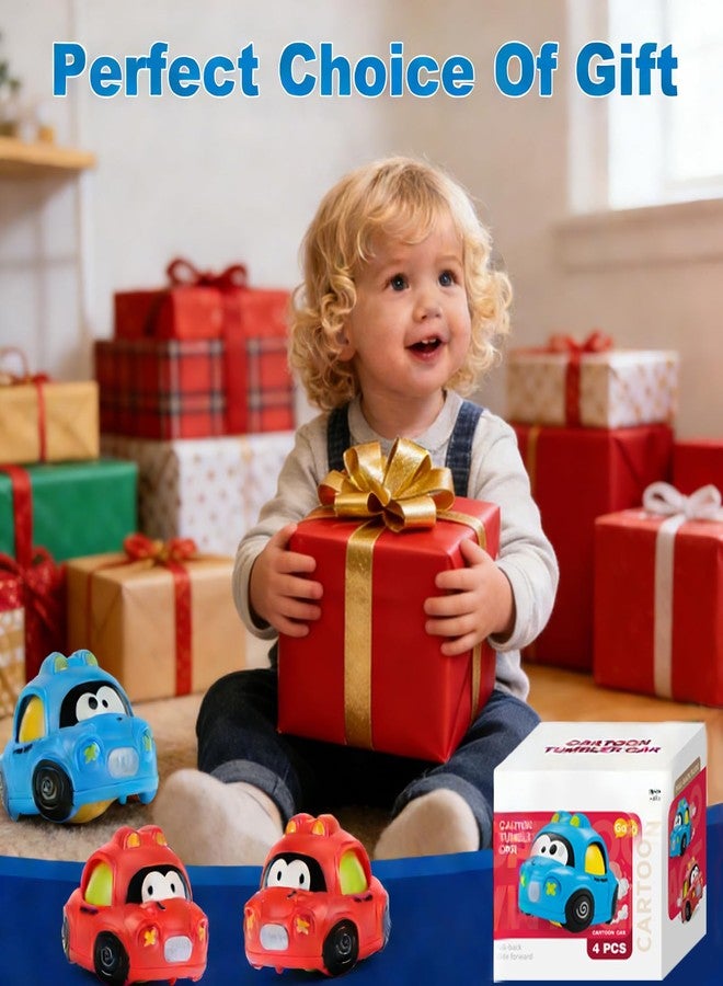 سيارات IOMDRWU التي تعمل بالقصور الذاتي، مناسبة للأطفال من عمر سنة إلى ثلاث سنوات، هدية مثالية لأعياد الميلاد، وألعاب للأطفال من عمر 12 إلى 18 شهرًا، وسيارة مناسبة للأطفال من عمر 6 إلى 18 شهرًا، وهدايا عيد الميلاد الأول للأولاد والبنات، وهدايا عيد الفصح. - Image 4