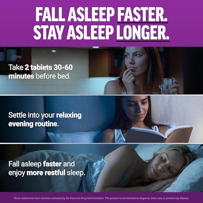 Force Factor Somnapure, 3-Pack, Sleep Support for Adults for Occasional Sleeplessness with Melatonin & Valerian, Non-Habit-Forming Sleeping Pills, Fall Asleep Faster, Wake Up Refreshed, 90 Tablets - Image 4
