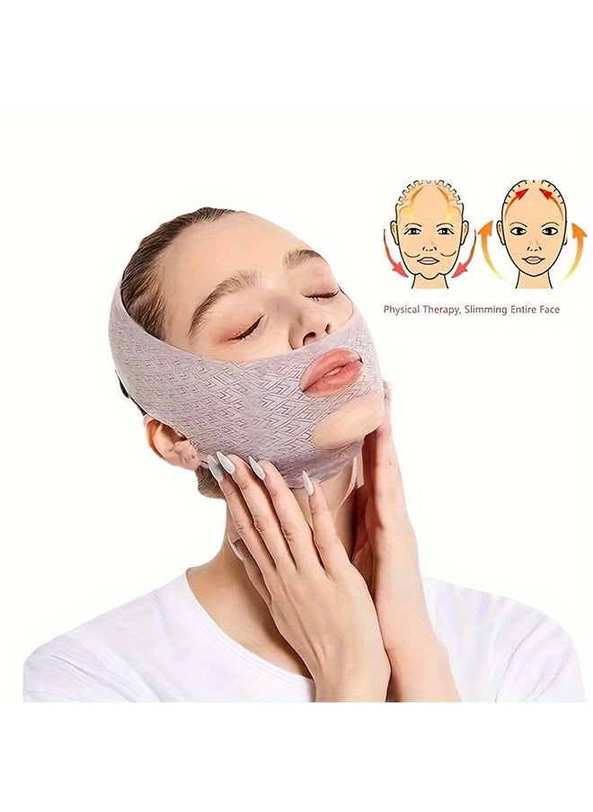 Face Lifting Strap,Chin and Cheek Lifting Bandage for a Youthful Appearance, Sleeping Mask Strap Band, Perfect Women's Gift