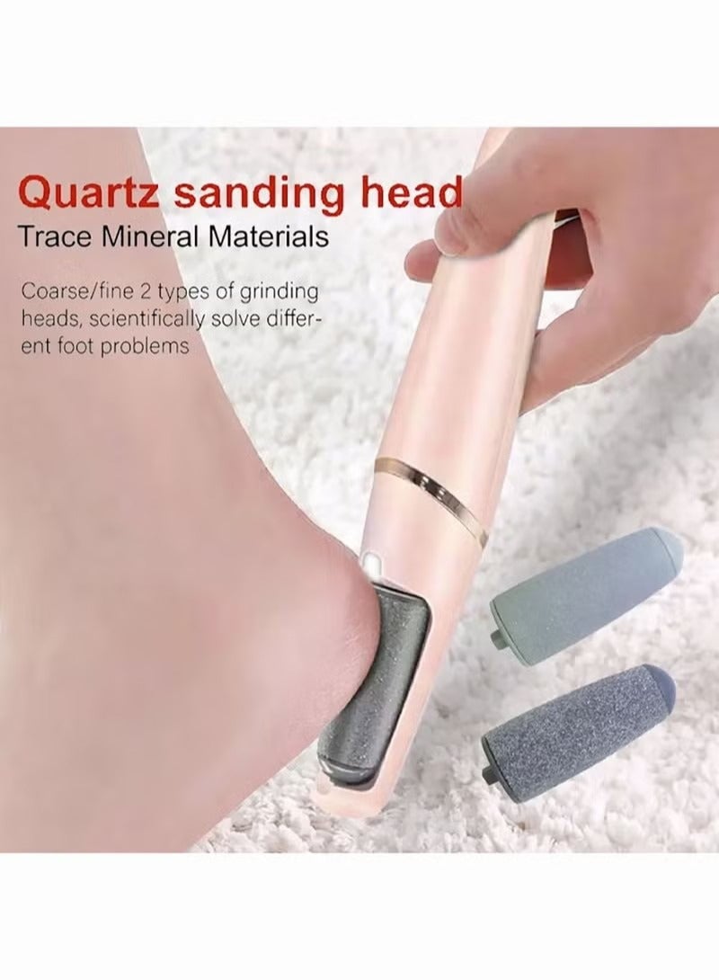 Electric Foot Grinder with 2 Roller Heads for Removing Dead Skin and Calluses - Image 4