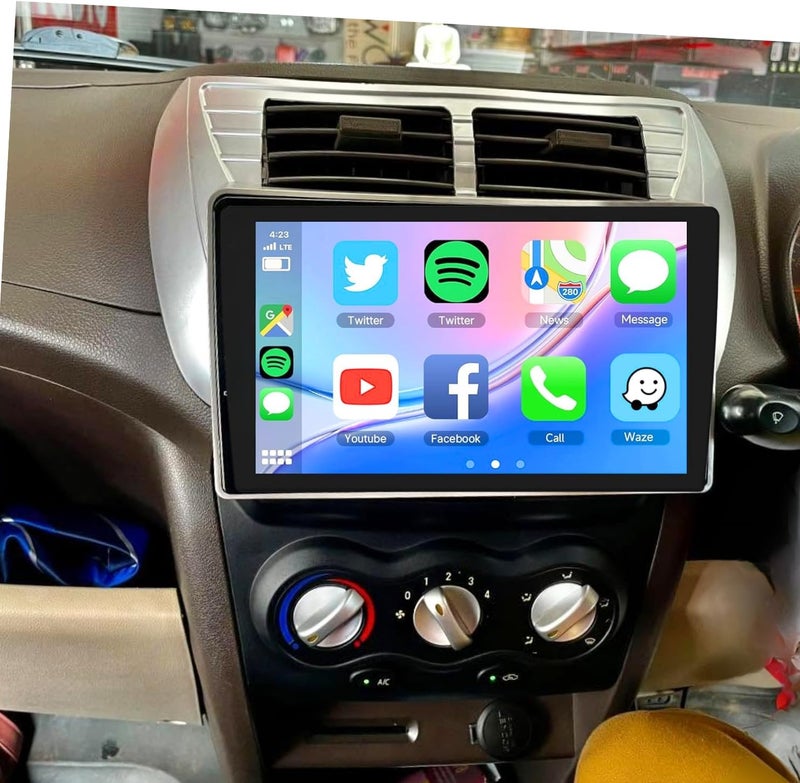 4k MRC Hunter Z100 android screen model 2012 2013 wireless carplay android auto reverse camera included ahd (4GB RAM 64 GB ROM) - Image 1