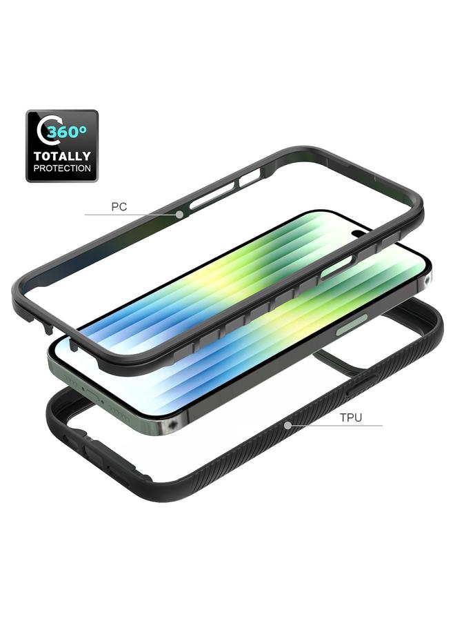 اس-توب جراب لهاتف iPhone 14 Pro Max بلون سادة من مادة البولي يوريثين الحراري + سماء نجمية - Image 3