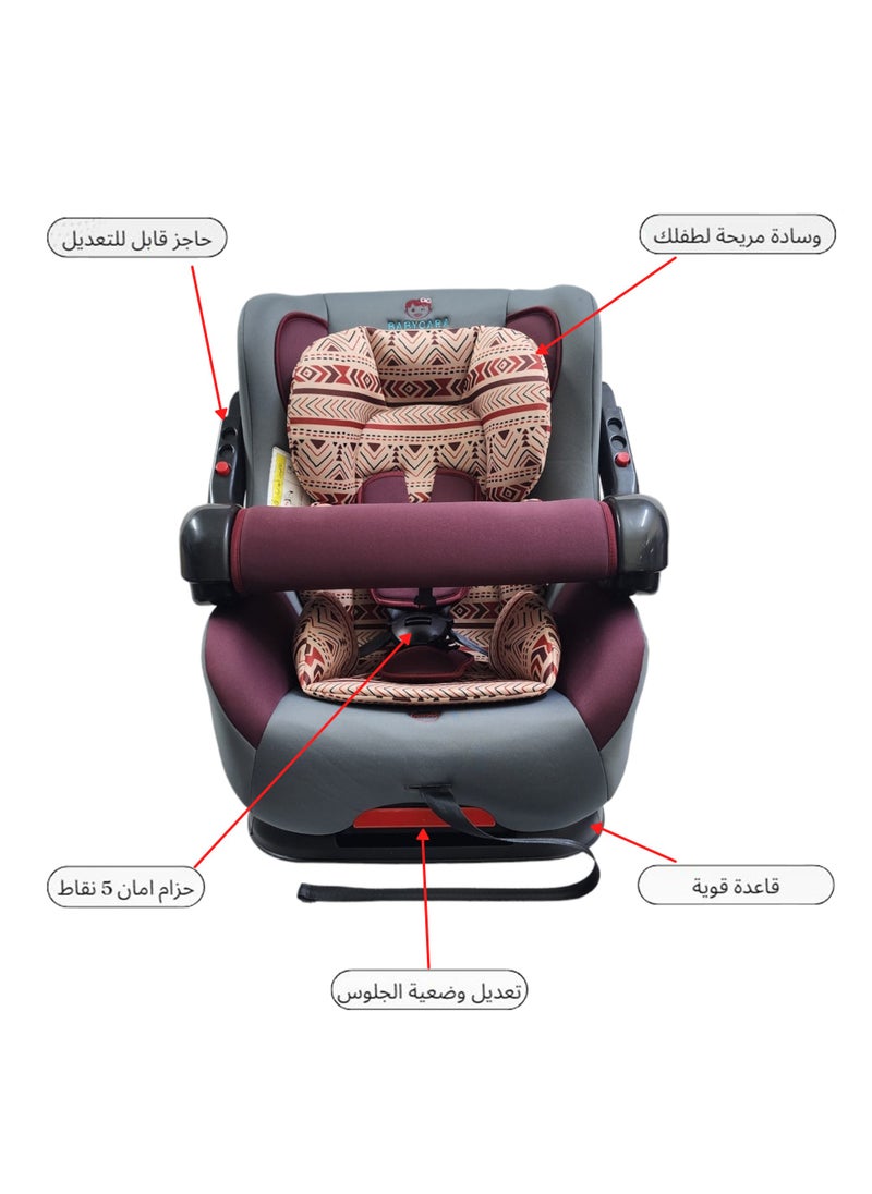 BABYCARA Adjustable Baby Car Seat From Birth to 4 Years old Approx  - Image 2