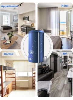 AROAQ Electric Clothes Dryer, 1000Watts-1.2m Travel Laundry Dryer Clothes Automatic Timer Portable Digital with for Apartment or Home  - Image 2