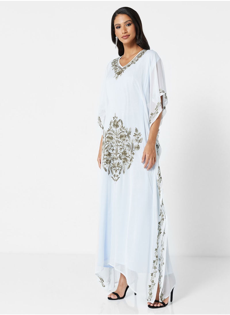 ARABIAN CLOSET EMBROIDERED KAFTAN  - Image 1