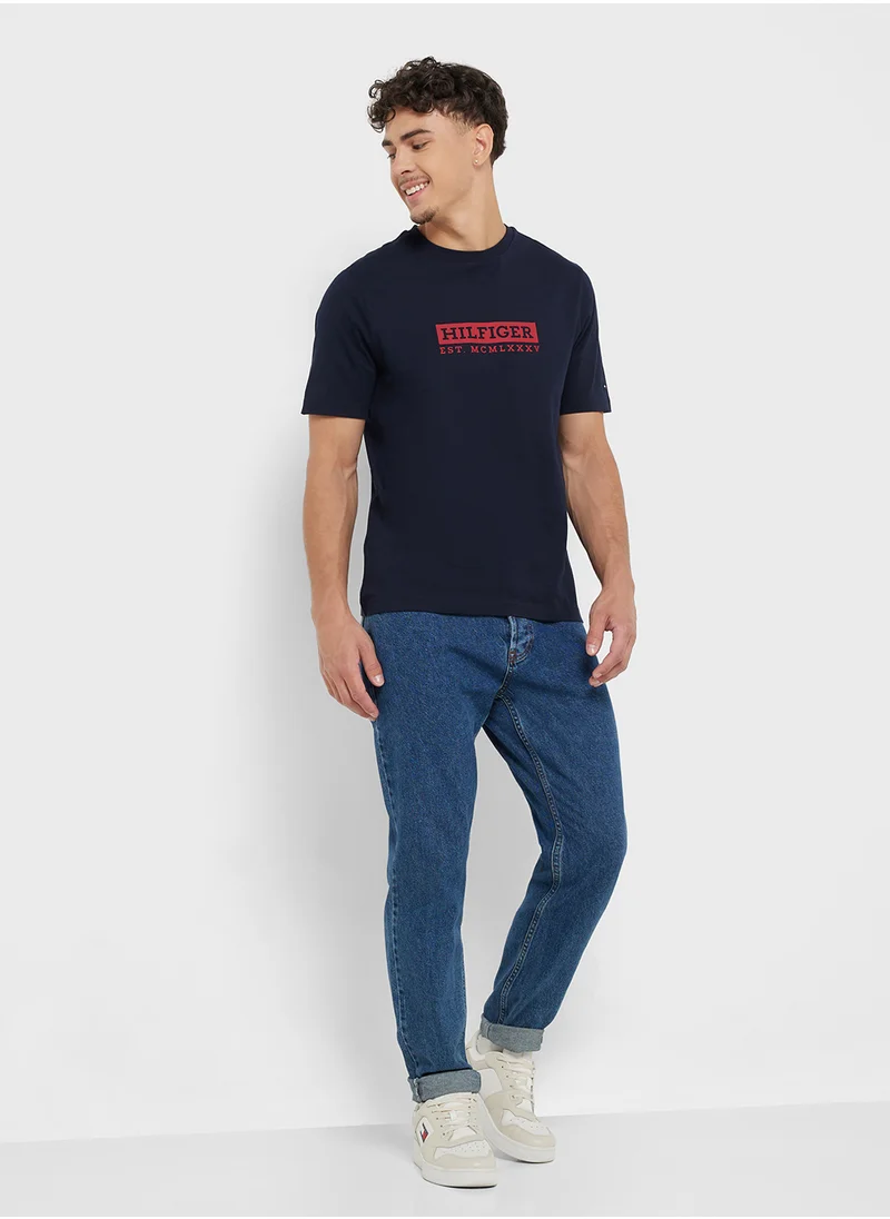 TOMMY HILFIGER Colour To Colour Graphic T-Shirt
