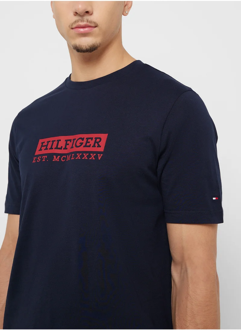 TOMMY HILFIGER Colour To Colour Graphic T-Shirt