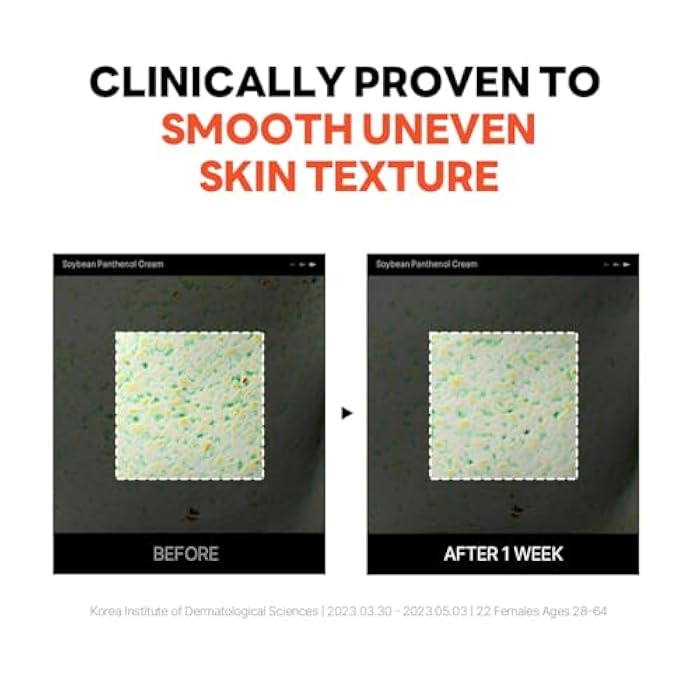 ROUND LAB Soybean Panthenol Cream 2.71 Fl Oz, 120-Hour Deep Hydration and Skin Barrier Repair Moisturizer with Nano Niosome Panthenol, Improves Rough Texture, Locks in Moisture, Korean Skincare - Image 5