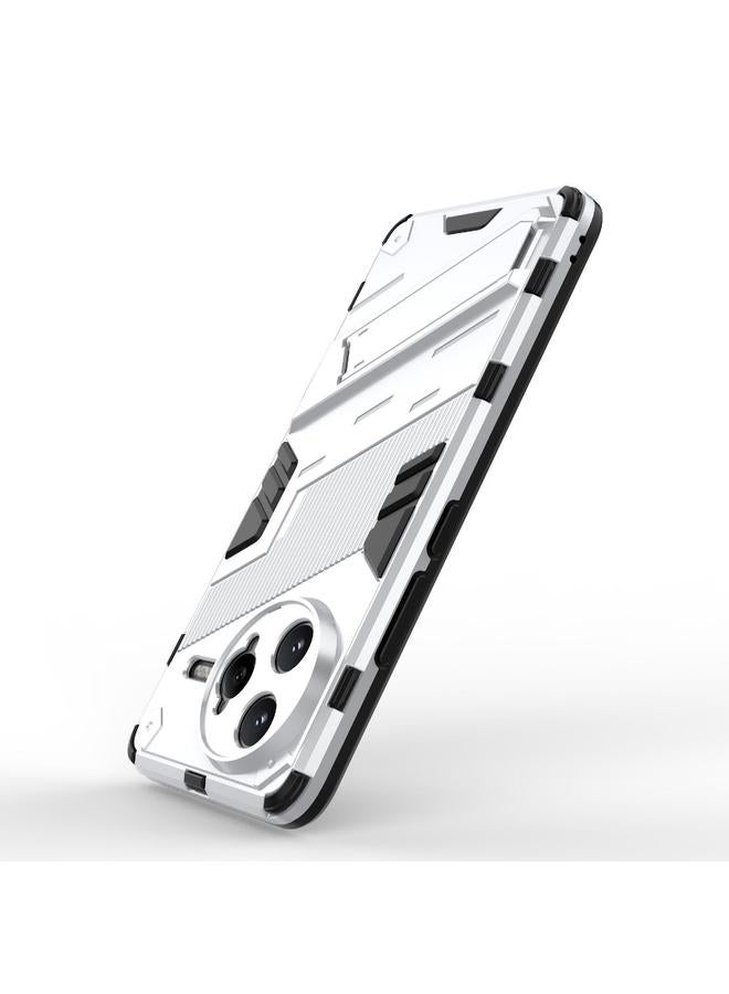 اس-توب جراب لهاتف Redmi K80 Pro / Poco F7 Ultra Punk Armor 2 في 1 PC + جراب هاتف TPU مع حامل - Image 4