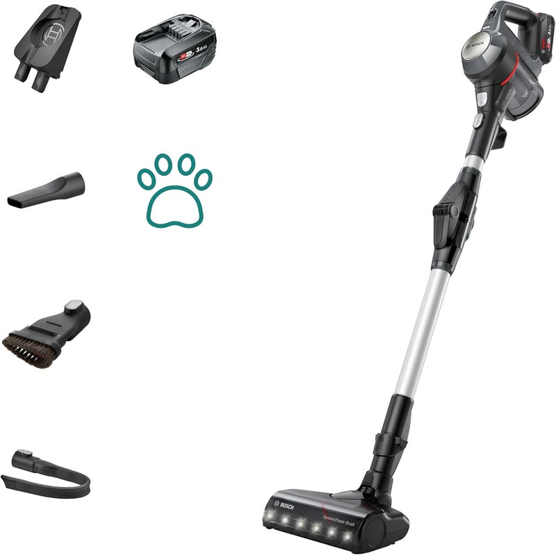 Bosch Cordless Stick Vacuum Cleaner, Unlimited 7 400 W BCS711GB Graphite - Image 1