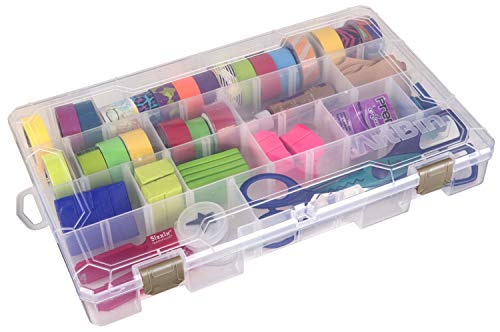 ArtBin Large Solutions Box Clear Art & Craft Organizer with Dividers - Plastic Storage Case for Convenient and Versatile Storage - Ideal for Various Craft Supplies - Image 4