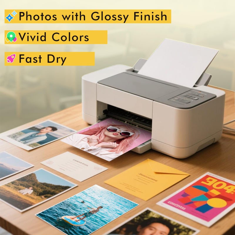 KOALA PAPER Koala Heavyweight Photo Paper High Glossy 5X7 Inches For Inkjet Printing 100 Sheets 61Lb - Image 5