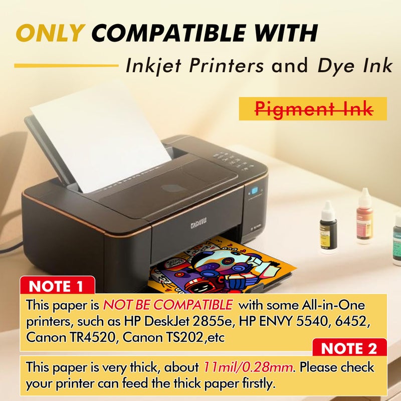 KOALA PAPER Koala Heavyweight Photo Paper High Glossy 5X7 Inches For Inkjet Printing 100 Sheets 61Lb - Image 3