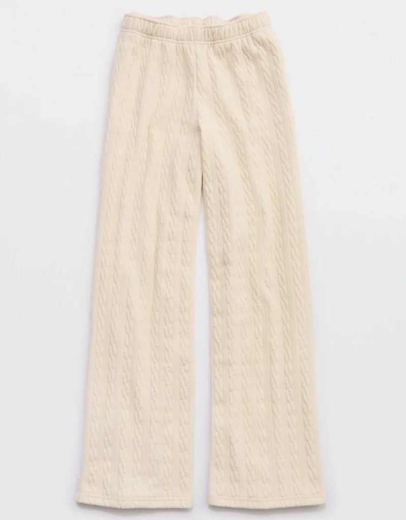 Aerie  OFFLINE By Aerie Cable Lounge Trouser for Women | Best Price UAE