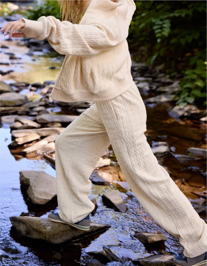 OFFLINE By Aerie Cable Lounge Trouser