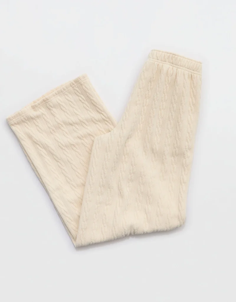 Aerie  OFFLINE By Aerie Cable Lounge Trouser for Women | Best Price UAE