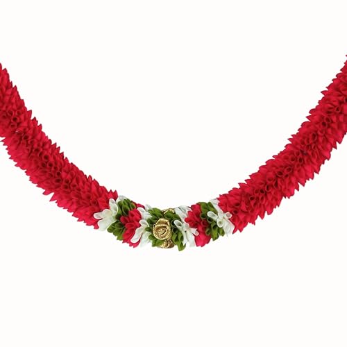Daedal Crafters Thoma Door Set Toran for Main Door Entrance, Reusable Thoran for Mandir & Living Room Décor, Bandarwal for Festival Decoration, Flower Hanging for Home Décor (42x24 inch) - Image 4